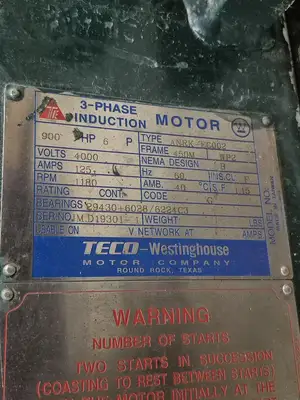 Used TECO-WESTINGHOUSE ANRK-EC002 Motors (misc) British Columbia CA | Lenmark #478088