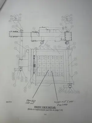 36" X 72" GOFF MODEL #3672D SPINNER HANGER SHOT BLAST CLEANING SYSTEM