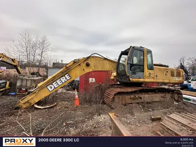 Used 2005 DEERE 330C LC Excavators Louisiana US | Proxy Equipment #1381514