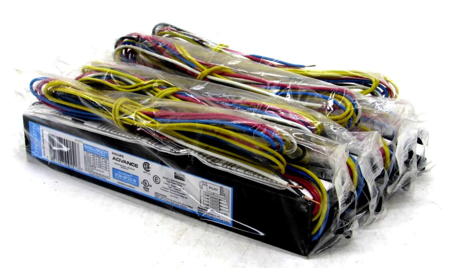 NEW LOT OF 4 PHILIPS ADVANCE ICN-4P32-N BALLAST ICN4P32N