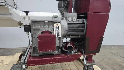 9.7" x 10" Wittmann Knife-Mill Auger Granulator, 6.1 HP