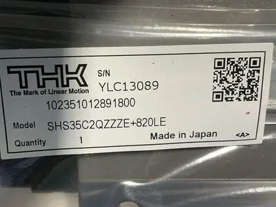 New | in-Stock 2022 THK SHS35C2QZZZE+820LE Linear Guides Ohio US | HGR 24 #1549954