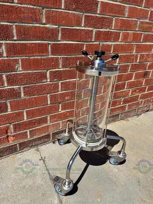 USED CYTIVA / GE / PHARMACIA BPG / SCHOTT 200 / 500 CHROMATOGRAPHY COLUMN