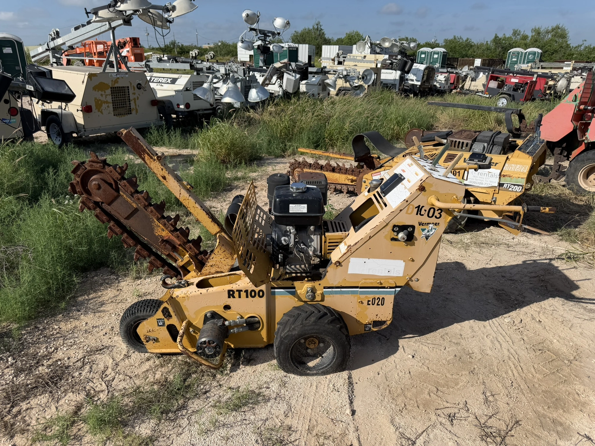 Used _UNKNOWN_ _UNKNOWN_ Walk-Behind Trenchers Texas US | Miedema Asset Management Group #1312438