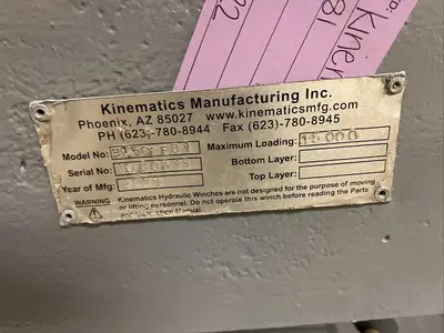 USED KINEMATIC P15CCE81