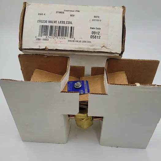 New | in-Stock SPORLAN SPORLAN CONTROLS 4246-00 SOLENOID VALVE 3/8" ODF E9S230-HP NEW IN ORIGINAL BOX Solenoid Valves | ND Industrial Surplus #1221765