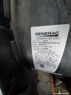 USED GENERAC MG150