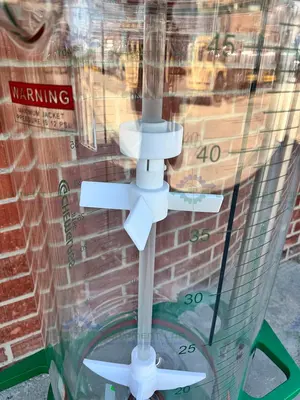 New | in-Stock 2020 CHEMGLASS 50 LITER JACKETED GLASS REACTOR W/ ZERO DEAD SPACE DRAIN VALVE MFG 20 Reactors California US | Equipment Lab #1266141