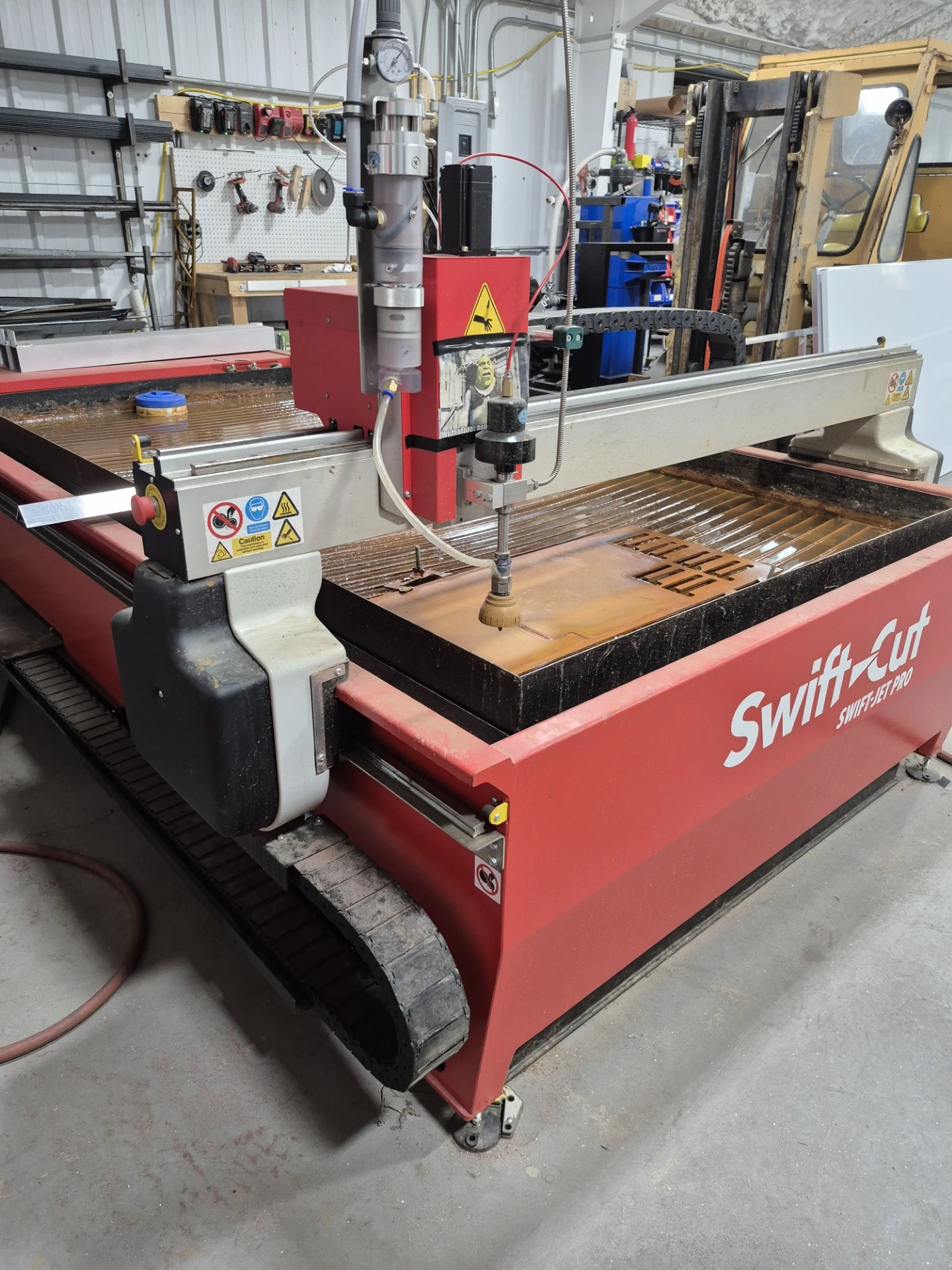 Swift-Cut PRO-Jet 4×8 Waterjet Cutter