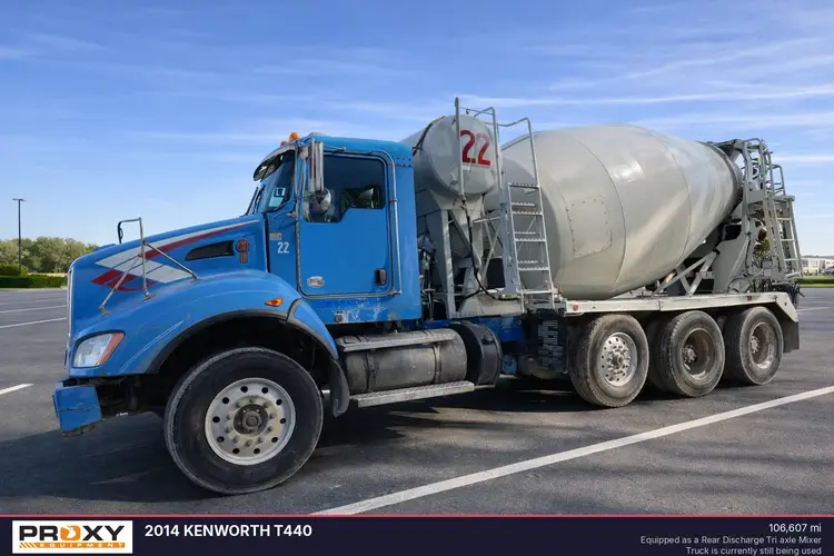 Used 2014 KENWORTH T440 Concrete Mixer Trucks New York US | Proxy Equipment #1378479