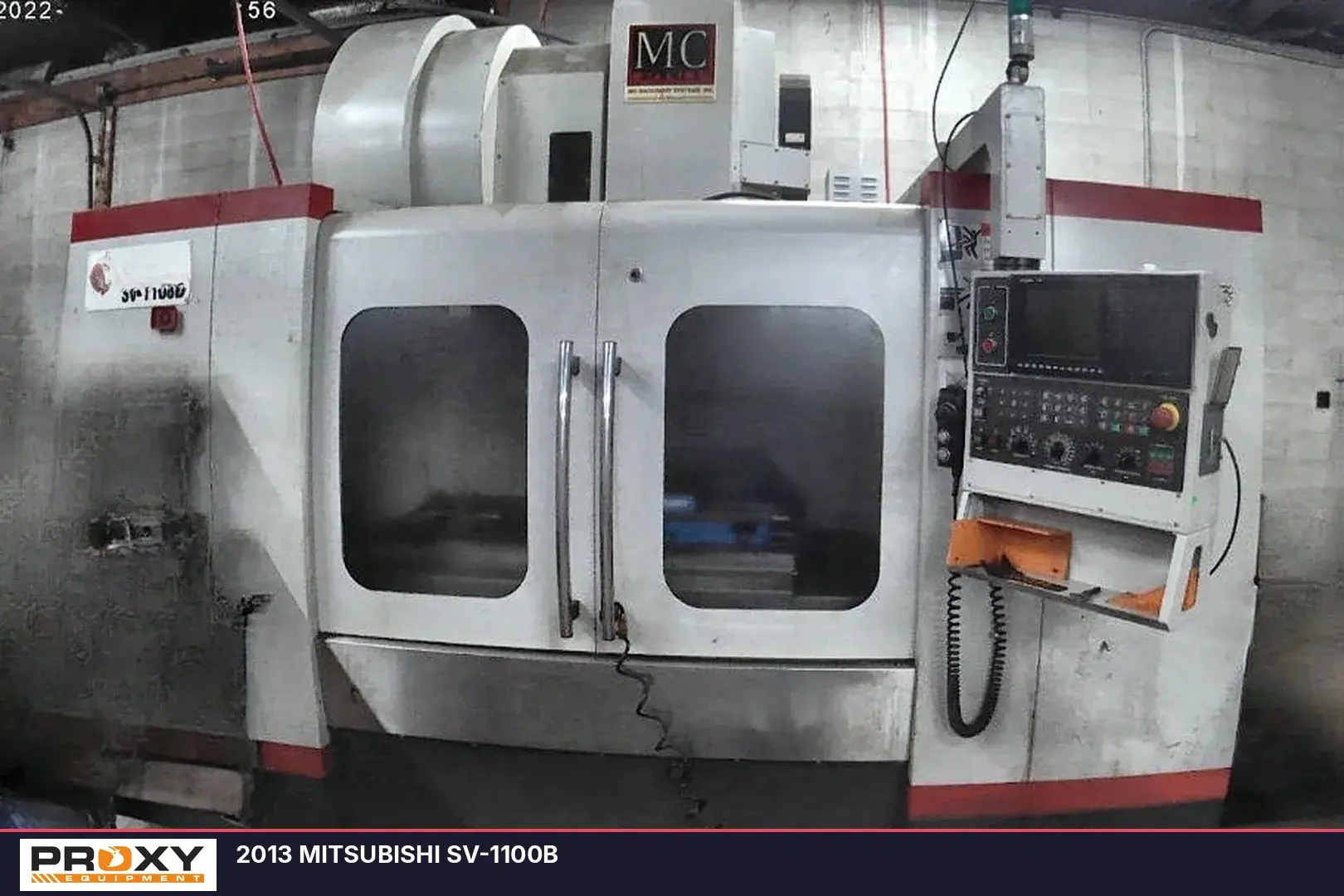 Used 2013 MITSUBISHI SV-1100B Vertical Machining Centers Indiana US | Proxy Equipment #1377583