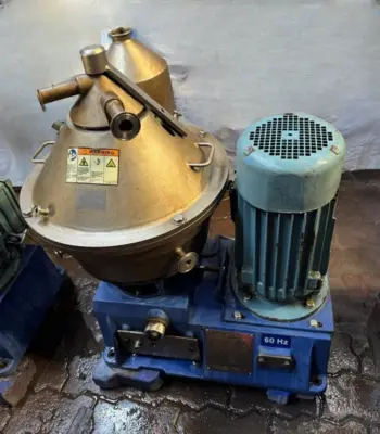 Alfa-Laval CHPX 404 TGP-61GY purifier/concentrator centrifuge, 316SS.