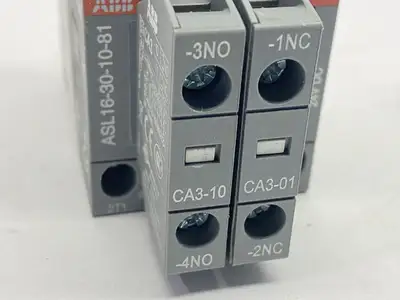 USED ABB CONTACTOR 3-POLE 25A 24VDC COIL
