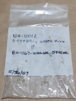 *NEW* BH-1001A Upper Hook Assy & BH-1167 Washer/Spacer 216885 C5 + Warranty!