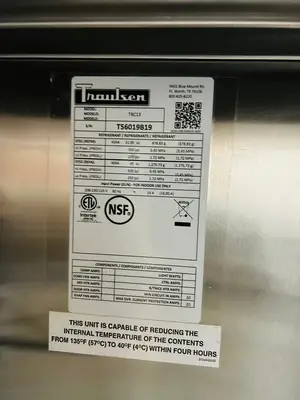 Traulsen TBC13 Blast Chiller - (26) Pan Capacity 208 230v /1ph Fully Refurbished