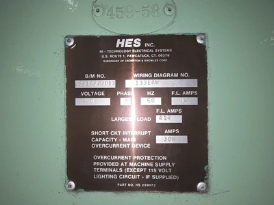 300 HP Baldor DC Drive With Cabinet