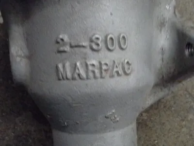 Marpac 2"-300 ball valve