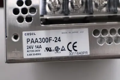 COSEL PAA300F-24 POWER SUPPLY - SURPLUS NEVER USED STOCK H1078