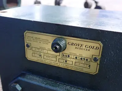 USED GROVE GEAR BM2261