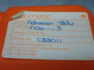 USED ELCOMETER F1063