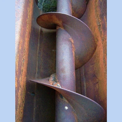 16 in. x 17 ft. Screw Conveyor