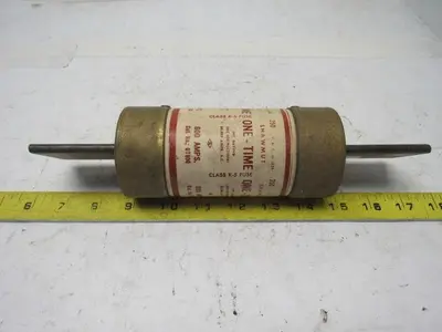Gould Shawmut OT600 One-Time 600 Amp Fuse 250V Lot of 3