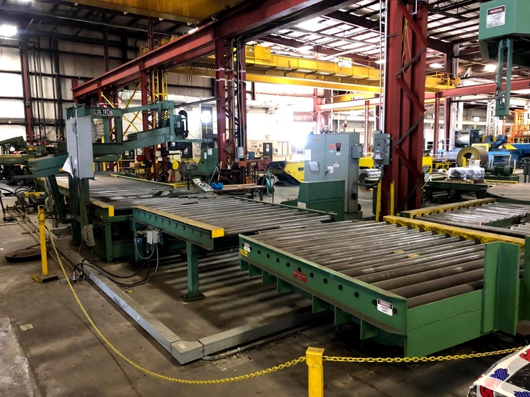 Used BRANER 74" x 10,000Lb Coil Packaging Line Miscellaneous Packaging Equipment Michigan US | Midwest Machinery, LLC #1466715
