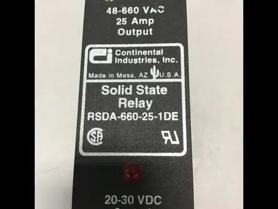 USED CONTINENTAL INDUSTRIES RSDA-660-25-1DE