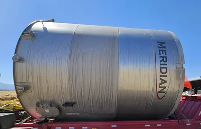 USED 2022 MERIDIAN 304L STAINLESS STEEL TANK