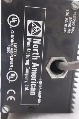 NORTH AMERICAN MANUFACTURING EDGE GUIDE SYSTEM STOCK 5147