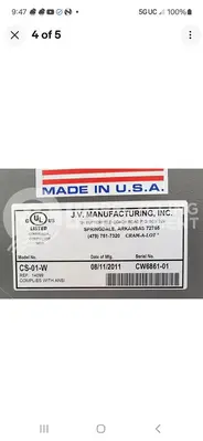 USED 2011 JV MANUFACTURING/CRAM-A-LOT CS-01-W SPACE SAVER