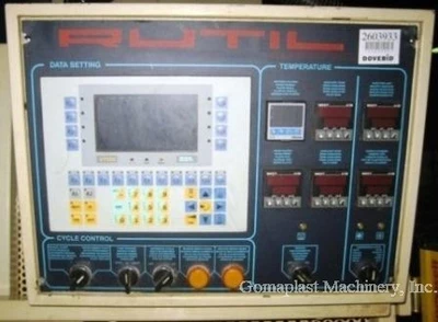 48 Ton/400cc Rutil Silicone Injection Press, Item #1119