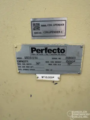 PERFECTO URE157236 Coil Upenders / Coil Tippers | Universal Press & Machinery (UPM) (6)