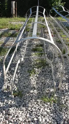 SPC5314  Miscellaneous Equipment 18' fixed safety cage ladder 304 SS