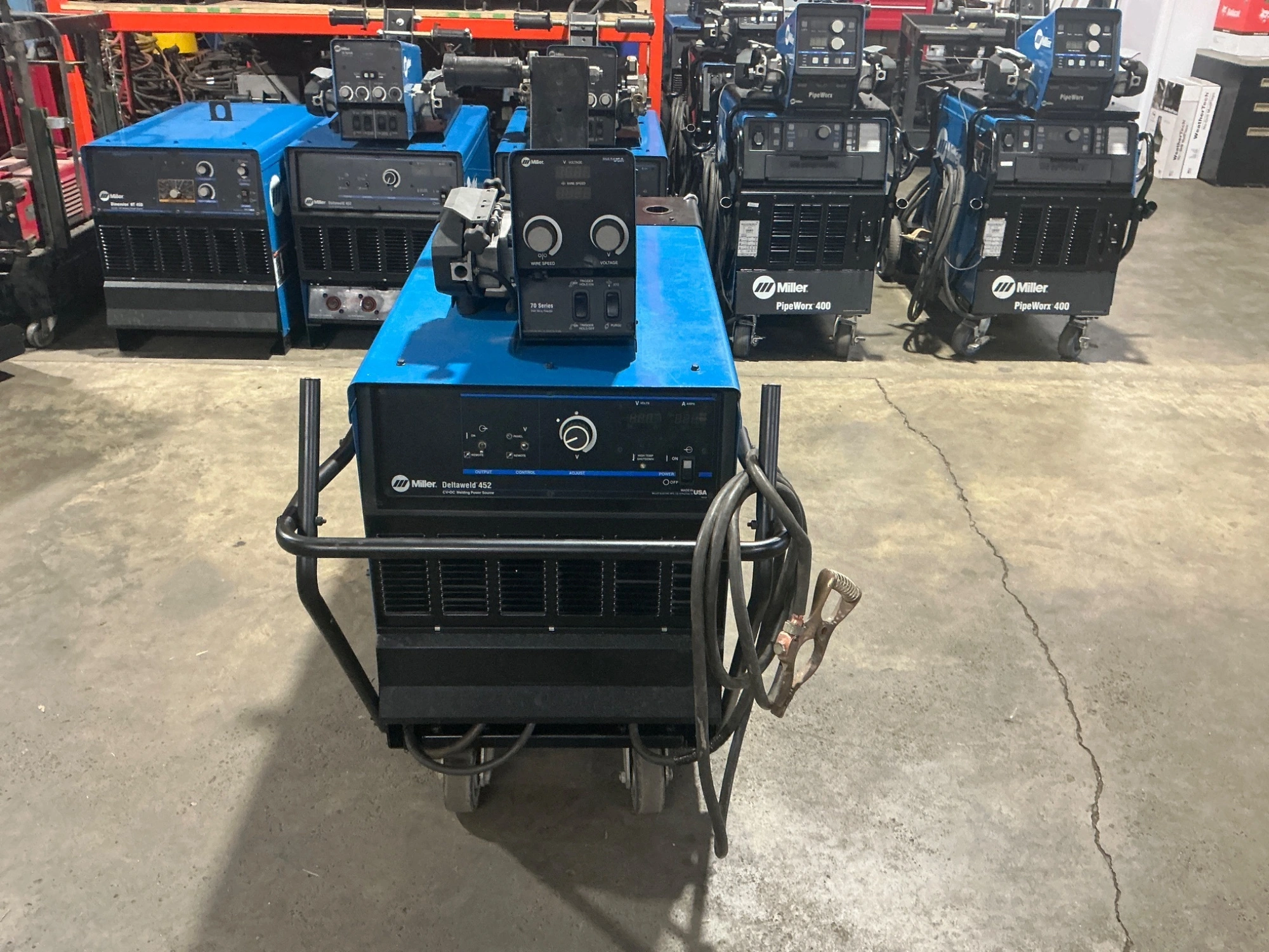 Used MILLER DELTAWELD 452 Mig Welders Pennsylvania US | Direct Industrial #322083