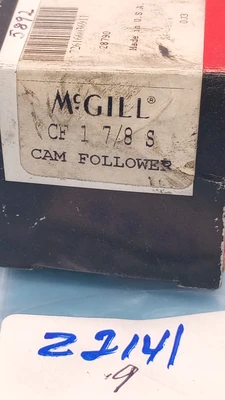 USED McGill CF 1 7/8 S