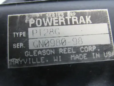 Gleason Reel P128G Power Trak 4" x 1" Cable Carrier Drag Energy Chain 6'