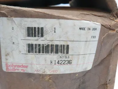 Parker Schrader K142236 Double Solenoid Valve Manifold Sub Base 1" Valveair II