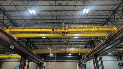 R&M 10 Ton Cranes - Overhead, Bridge | Highland Machinery & Crane (3)