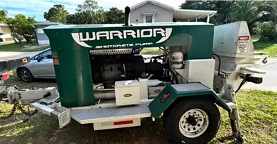 Used 2008 WARRIOR 3050 HP Concrete Pumps Colorado US | Concrete Pump Depot #1393903