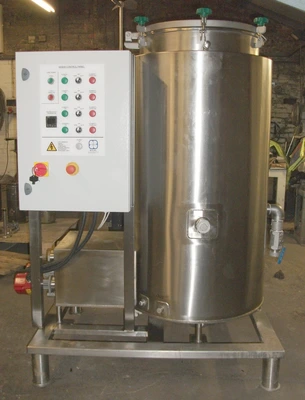 225 Litre S/S Electric Pressure Heated Vessel