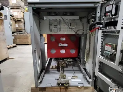 1200A 4160V Switchgear, Main Breaker & Tie Breaker w/ 2 Auxiliary Units