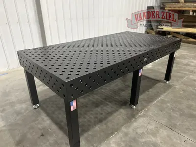 Siegmund Imperial Series System 28 4'x8' (48"x96") Welding Table with Plasma Nitration - NEW, Model US280030.XD7