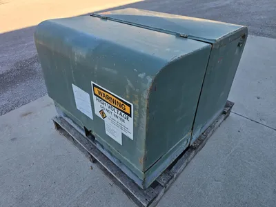 37.5 KVA Single Phase T&R Pad Mount Transformer 4160 GRDY 2400 to 240 120 IMP1.5