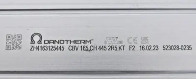 NEW DANOTHERM ZH4163125445 RESISTOR CBV 165 CH 445 2R5 KT