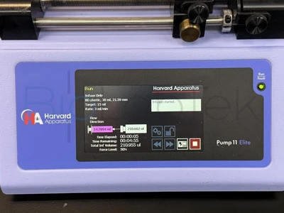 Used Harvard Apparatus Pump 11 Elite Syringe Pumps Missouri US | BioLabTek #1520485