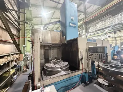 Used 2003 O-M OMEGA 60M Vertical Boring Mills (incld VTL) Georgia US | Shub Machinery #793764