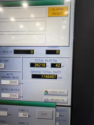 Used 2015 NISSEI FVX660III-400L Injection Molding Machines California US | Machinery Network #1455609