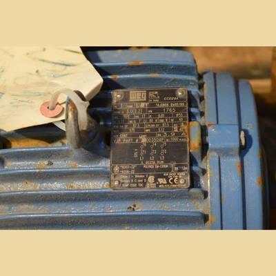 Weg 3 HP Motor