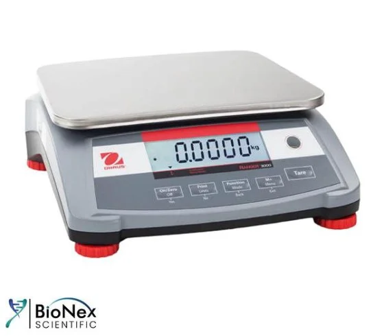 Used OHAUS RANGER 3000 DIGITAL SCALE Scales New Jersey US | Bionex Scientific LLC #799621